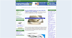 Desktop Screenshot of newmodeus.com